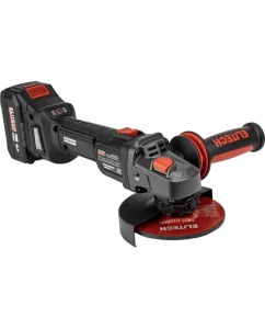 Купить Шлифмашина угловая аккумуляторная Elitech CAG 2012BL (125мм,20В,2х4Ач,BL) HD 210316  в E-mobi