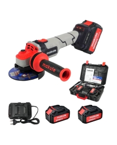 Купить Угловая шлифовальная бесщеточная машина аккумуляторная Makute (20В, 125 мм) CAG126-2BL в E-mobi