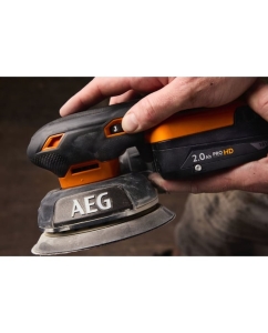 Купить 18В Бесщеточная сверхкомпактная низкопрофильная эксцентриковая шлифмашина 125мм BEX18SBL-125-0 AEG 4935498212  в E-mobi