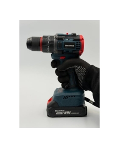 Купить Ударная бесщеточная аккумуляторная дрель-шуруповерт BlackWeld JZ02-10R 21V 1.5Ah 150179  в E-mobi