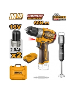 Купить Комбо набор аккумуляторный INGCO 16В 2 шт (4) INDUSTRIAL ПП 353 CKLI1628  в E-mobi