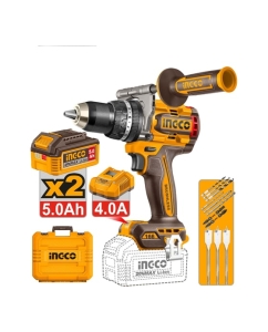 Купить Бесщеточный ударный шуруповерт INGCO 20В, 166 Нм, б/щ (4) INDUSTRIAL CIDLI201668 в E-mobi
