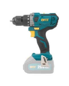 Купить Дрель-шуруповерт аккумуляторный FIT 20 В, 0-400/1400 об/мин, 40 Нм, 1,4 кг, рез. накл., без АКБ, коробка 79905  в E-mobi