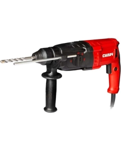 Купить Перфоратор электрический СИЛАЧ ПЭ-3.4-950П (950Вт, 0-1300об/мин, 0-5500уд/мин, 3,4Дж, 3 реж, SDS+) кейс (1/4) 026611 в E-mobi