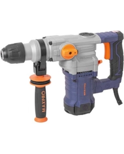 Купить Перфоратор демонтажный MAX-PRO 1200 Вт, 880 об/мин, 4,5 Дж, 3 режима, Д/Б/М-40/28/13, 4,95 кг, SDS-PLUS, антивибрационная ручка, резиновые вставки, ре 85091 в E-mobi