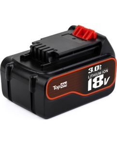 Купить Аккумулятор для Black &amp; Decker TopON 18В, 3.0Ah, Li-ion PN: BL4018-XJ TOP-BD-18-3.0  в E-mobi