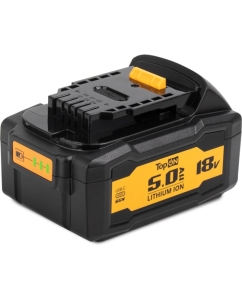 Купить Аккумулятор TopOn 18V 5.0Ah (Li-ion) с USB портом. PN: DCB184 TOP-DEW-18-5.0-USB в E-mobi