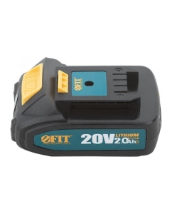 Купить Батарея аккумуляторная FIT 20 В, Li-Ion, 2,0 Ач, 0,4 кг, индикатор заряда, коробка 79935  в E-mobi
