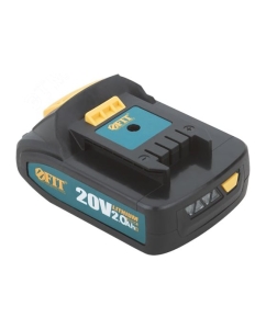 Купить Батарея аккумуляторная FIT 20 В, Li-Ion, 2,0 Ач, 0,4 кг, индикатор заряда, коробка 79935  в E-mobi