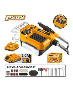 Купить Гравер аккумуляторный INGCO 20 В (ПП 353) CMGLI20011  в E-mobi