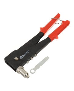 Купить Заклепочник BARTEX 255 мм, 2.4-3.2-4-4.8 мм, усиленный, поворотный, 90, D0730/HR4002 138314  в E-mobi