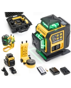 Купить Профессиональный лазерный уровень INSTRUMAX LINEPRO 4D Professional SET (2АКБ) IM0176_К2  в E-mobi