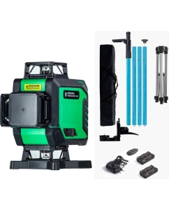 Купить Комплект INSTRUMAX лазерный уровень  GL 4-360 BAZA SET + штатив-штанга элевационный lp-300 в комплекте (2АКБ) IM0159_К2 в E-mobi