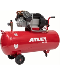 Купить Поршневой масляный компрессор ATLET (100 л, 8 бар, 356 л/мин) SC-V100L  в E-mobi