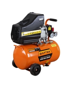 Купить Воздушный компрессор ВАРТЕХ КМ 24-240 (240л/мин,объем24л,1,8кВт,8бар,2850об/мин) (1/1) 022931  в E-mobi