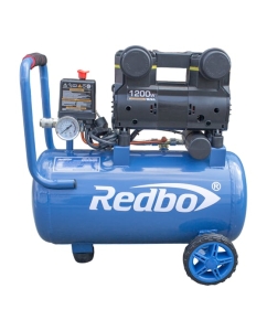 Купить Компрессор безмасляный Redbo ACN-25/1200, 1.2кВт, 105л/мин, 25л, 2цил 39773  в E-mobi
