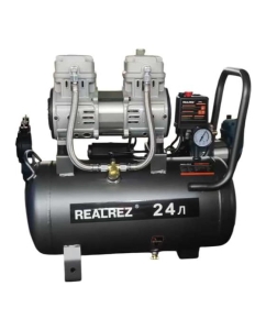 Купить Безмасляный компрессор REALREZ TR-24 REZ-TR-24 в E-mobi