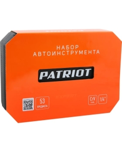 Купить Набор автоинструмента PATRIOT SSP-53, 1/4 DR (53 пр.), Cr-V 350004503  в E-mobi