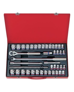 Купить Набор торцевых головок с принадлежностями KING TONY 1/2