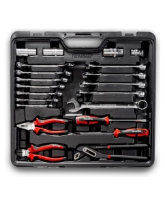 Купить Набор ручных инструментов RUNTEC TECHNIC 121 предмет 1/2, 1/4 RT-HT121T  в E-mobi