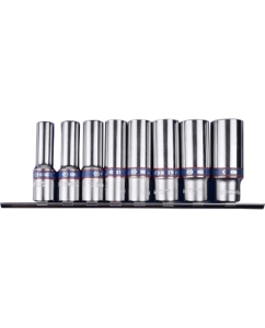 Купить Набор глубоких торцевых головок 3/8