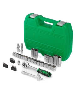 Купить Набор инструментов INTERTOOL 39 ед, 3/8" Cr-V ET-6039SP  в E-mobi