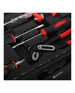 Купить Набор слесарных инструментов BARTEX 6-гранный, металл, пластик, кейс, 15 пр 344469  в E-mobi