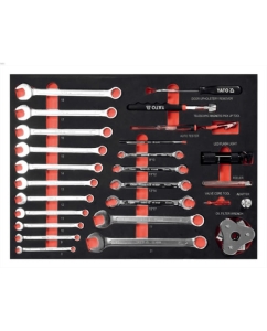 Купить Набор инструмента в ложементе YATO 25 предметов YT-55280T2 39655280 2092 1 в E-mobi