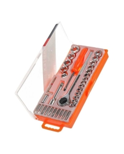 Купить Набор слесарных инструментов BARTEX 6-гранный, сталь, кейс, 36 пр 319905  в E-mobi