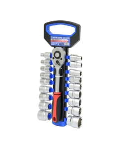 Купить Набор инструментов МаякАвто 19 предметов: 18 головок 6гр. 8-30мм с трещоткой 1/2 . 1/10 5451219 в E-mobi