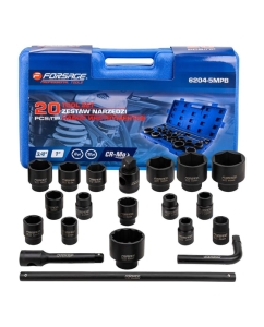 Купить Набор инструментов Forsage 20 предметов 3/4, 1 F-6204-5MPB(63807) в E-mobi