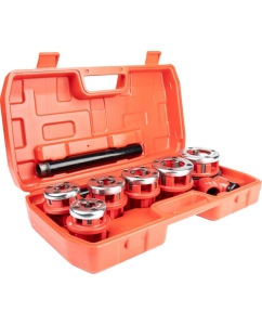 Купить Набор клуппов СИЛАЧ НК-9 9 предметов 1/4, 3/8, 1/2, 3/4, 1, 1 1/4 трещотка, ручка, удлинитель 024657  в E-mobi