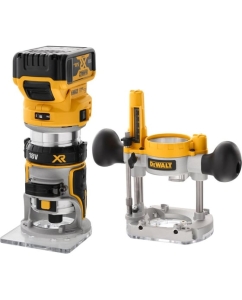 Купить Аккумуляторный вертикальный фрезер DEWALT DCW604P2, 18 В, 25500 об/мин, 55 мм, с 2 АКБ 5 Ач и ЗУ, в кейсе TSTAK () DCW604P2-QW  в E-mobi