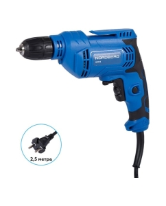 Купить Дрель NORDBERG макс диам. сверла 10 мм, 450 Вт NE014 в E-mobi