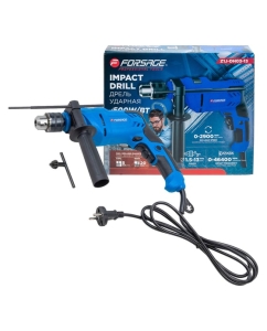 Купить Дрель ударная электрическая Forsage (230V, 500W, 0-2900об/мин, патрон 1,5-13мм) F-Z1J-DH03-13(62009) в E-mobi