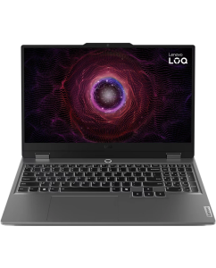 Купить Ноутбук Lenovo LOQ 15ARP9 (83JC00LBRK) Ryzen 5 7235HS 16Gb SSD 512Gb NVIDIA RTX 4050 6Gb 15,6 FHD IPS Cam 60Втч No OS Серый в E-mobi