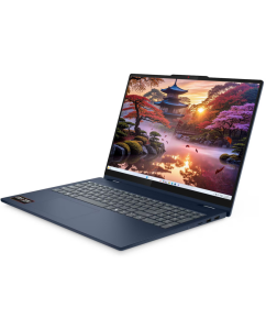 Купить Ноутбук Lenovo IdeaPad 5 2in1 16AKP10 (83KU0013US-Win11)Ryzen AI 7 350 16Gb SSD 1Tb AMD Radeon 860M Graphics 16 WUXGA IPS TS Cam 57ВтчKBD RUENG Синий в E-mobi