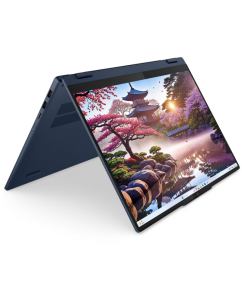 Купить Ноутбук Lenovo IdeaPad 5 2in1 16AKP10 (83KU0013US-Win11)Ryzen AI 7 350 16Gb SSD 1Tb AMD Radeon 860M Graphics 16 WUXGA IPS TS Cam 57ВтчKBD RUENG Синий  в E-mobi