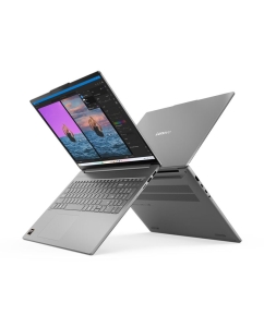 Купить Ноутбук Lenovo IdeaPad Pro 5 16AKP10 (83JN000XUS-Win11) Ryzen AI 5 340 16Gb SSD 512Gb NVIDIA RTX 5050 8Gb16 2.8K OLED Cam 84Втч(ENG) KBD RUENG Серый  в E-mobi