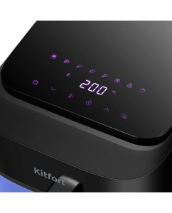 Купить Аэрогриль Kitfort KT-2263 черный/синий  в E-mobi
