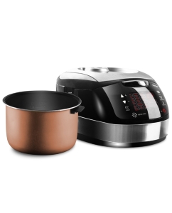Купить Мультиварка Centek CT-1472 Ceramic Black/Steel  в E-mobi