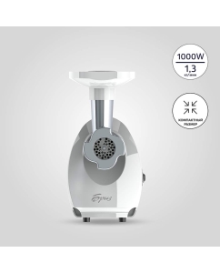 Купить Электромясорубка Бриз М21.22 1000 Вт белый  в E-mobi