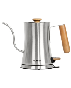 Купить Чайник электрический Pioneer KE572M 0.6 л серебристый в E-mobi