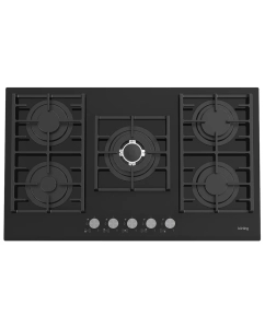 Купить Встраиваемая варочная панель газовая Korting HGG 9835 CTN черный в E-mobi