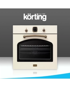 Купить Встраиваемый газовый духовой шкаф Korting OGG 741 СRB бежевый в E-mobi