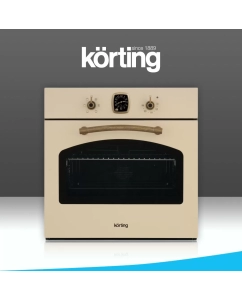 Купить Встраиваемый электрический духовой шкаф Korting OKB 460 RB бежевый в E-mobi