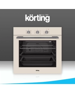 Купить Встраиваемый электрический духовой шкаф Korting OKB 370 CMB бежевый в E-mobi