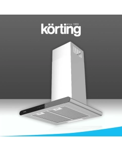 Купить Вытяжка встраиваемая Korting KHC 6958 XGN серебристая, черная в E-mobi