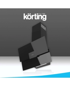 Купить Вытяжка настенная Korting KHC 66373 BXGN черная в E-mobi