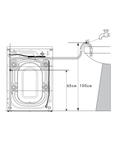 Купить Стиральная машина Korting KWM 45I144 белый  в E-mobi